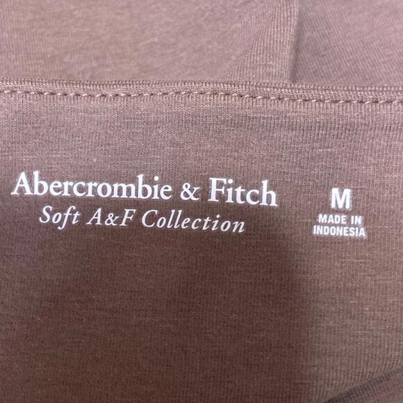 Abercrombie & Fitch Brown Sleeveless Square Neck Cami Camisole Tank Top Size M - Picture 3 of 4